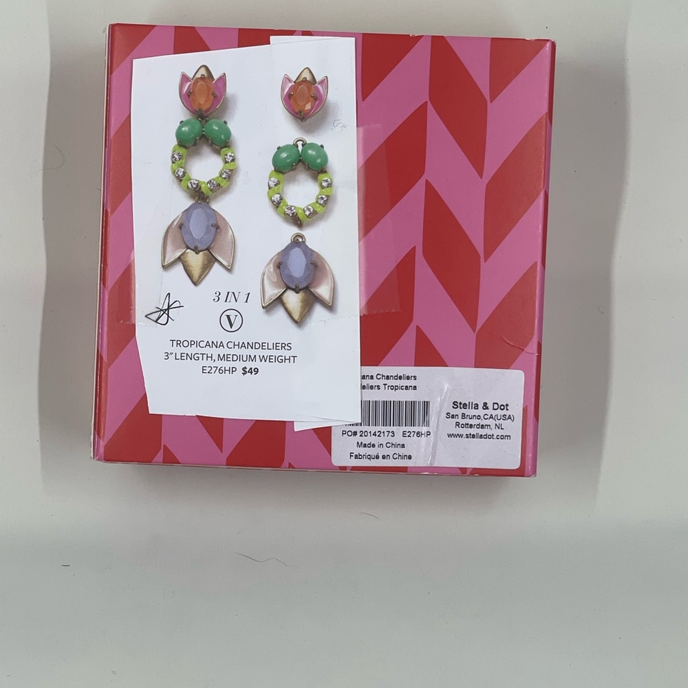 Stella and sour earrings - Picture 2 of 3